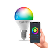 Calex Smart LED Bulb - Filament - E14 - P45 - 7W - RGB